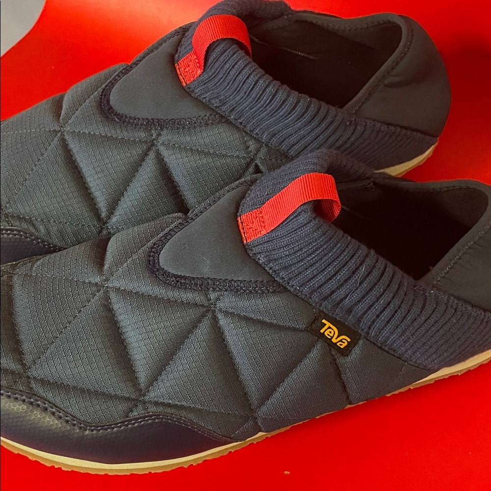 Teva Men's Navy Quilted Slip-On Loafers